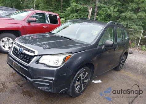 2017 Subaru Forester 2.5I from USA, damaged, VIN JF2SJABC8HH485571